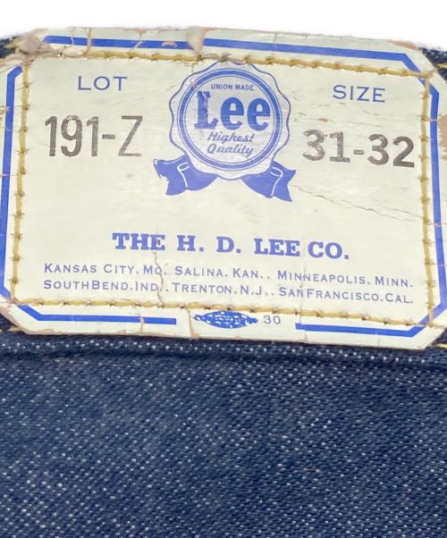 LEE（リー）LEE (リー) THE ARCHIVES DUNGAREES 191-Z インディゴ サイズ:31の古着・服飾アイテム