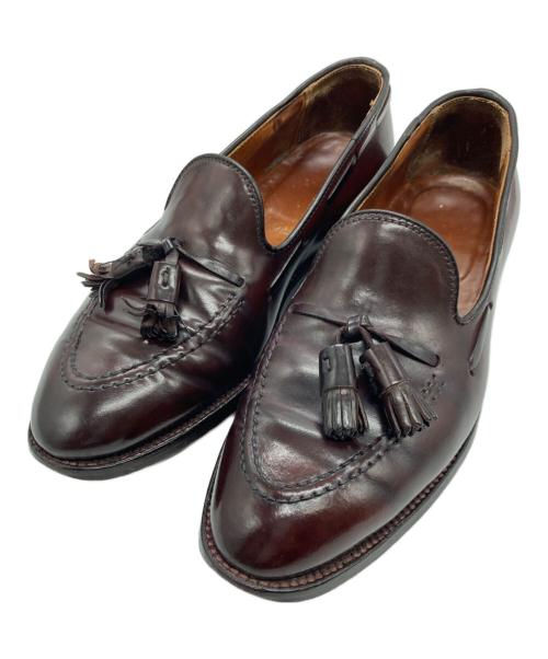 Alden（オールデン）ALDEN (オールデン) コードバンタッセルローファー ブラウン サイズ:7の古着・服飾アイテム