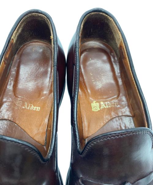 Alden（オールデン）ALDEN (オールデン) コードバンタッセルローファー ブラウン サイズ:7の古着・服飾アイテム
