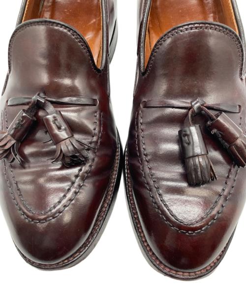 Alden（オールデン）ALDEN (オールデン) コードバンタッセルローファー ブラウン サイズ:7の古着・服飾アイテム