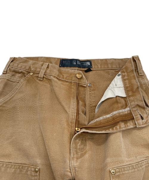 CarHartt（カーハート）CarHartt (カーハート) DUCK DOUBLE FRONT LOOSE FIT ブラウン サイズ:SIZE W34の古着・服飾アイテム