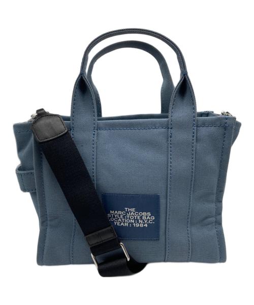 MARC JACOBS（マークジェイコブス）MARC JACOBS (マークジェイコブス) ザ キャンバス トート バッグ ブルーの古着・服飾アイテム