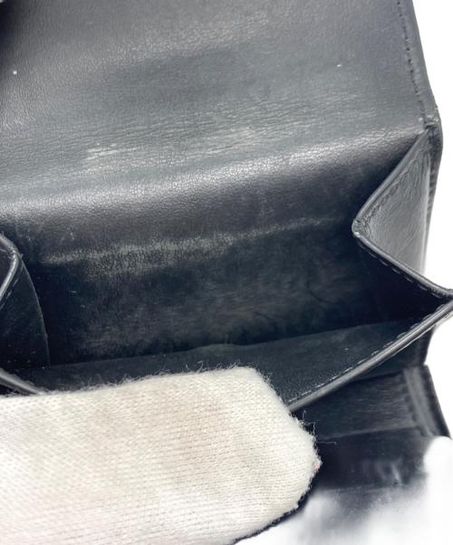 CELINE（セリーヌ）CELINE (セリーヌ) スモールトリフォールドウォレット ブラックの古着・服飾アイテム