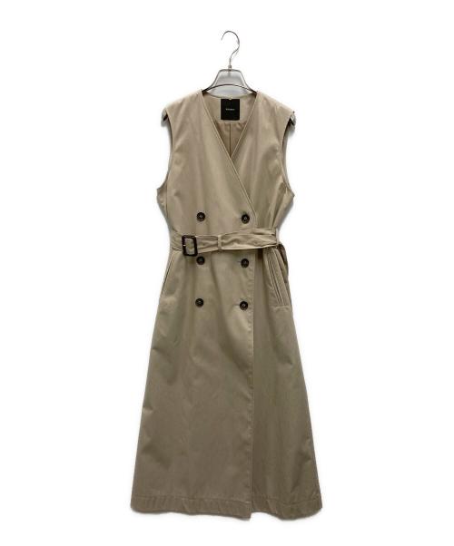 anuans（アニュアンス）anuans (アニュアンス) トレンチコート ベージュ サイズ:FREEの古着・服飾アイテム