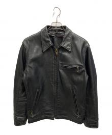 Schott（ショット）の古着「レザートラッカージャケット」｜ブラック