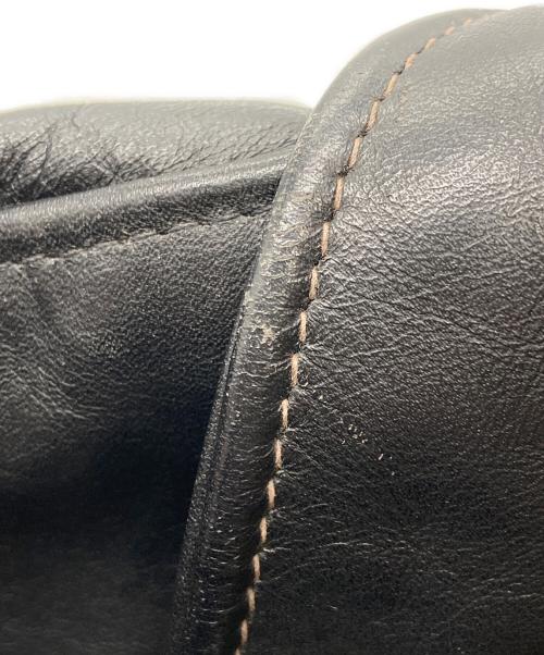 Schott（ショット）Schott (ショット) レザートラッカージャケット ブラック サイズ:36の古着・服飾アイテム