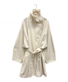 Louren（ローレン）の古着「trapeze coat」｜アイボリー