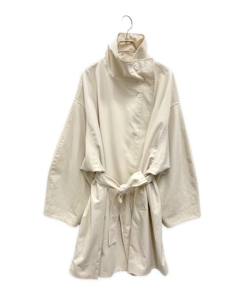 Louren（ローレン）louren (ローレン) trapeze coat アイボリー サイズ:FREEの古着・服飾アイテム