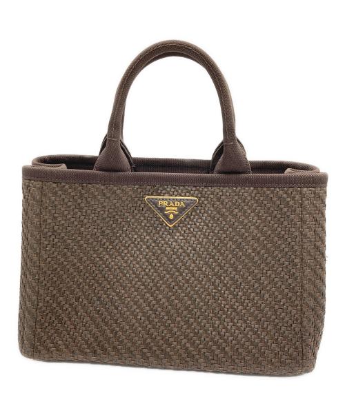 PRADA（プラダ）PRADA (プラダ) カナパカゴバッグ ブラウンの古着・服飾アイテム