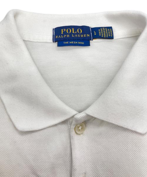 POLO RALPH LAUREN（ポロ・ラルフローレン）POLO RALPH LAUREN (ポロ・ラルフローレン) ポロシャツワンピース ホワイト サイズ:Lの古着・服飾アイテム