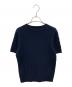 POLO RALPH LAUREN (ポロ・ラルフローレン) 半袖ケーブルニット ネイビー サイズ:L：13000円
