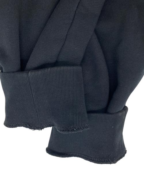 ACRONYM（アクロニウム）ACRONYM (アクロニウム) ORGANIC COTTON HOODED SWEATSHIRT ブラック サイズ:XLの古着・服飾アイテム