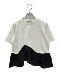 中古・古着通販】Heve (ヘイヴ) Arch Peplum knit ブラック サイズ