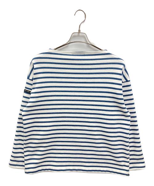 SAINT JAMES（セントジェームス）SAINT JAMES (セントジェームス) OUESSANT LOOSE カットソー ブルー サイズ:3 未使用品の古着・服飾アイテム