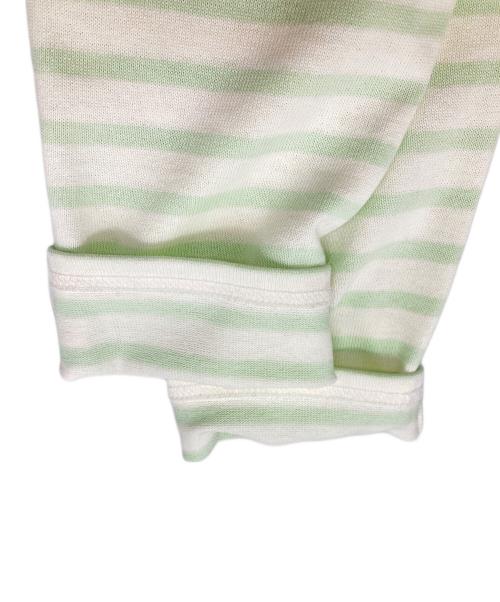 SAINT JAMES（セントジェームス）SAINT JAMES (セントジェームス) OUESSANT バスクシャツ 黄緑 サイズ:5 未使用品の古着・服飾アイテム