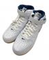 NIKE（ナイキ）の古着「AIR FORCE 1 MID QS COOL GREY NYC」｜ホワイト×ネイビー
