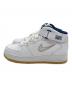 NIKE (ナイキ) AIR FORCE 1 MID QS COOL GREY NYC ホワイト×ネイビー サイズ:27cm：9000円