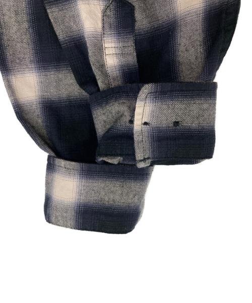 SUPREME（シュプリーム）Supreme (シュプリーム) UNDERCOVER (アンダーカバー) Satin Hooded Flannel Shirt ブラック サイズ:Sの古着・服飾アイテム