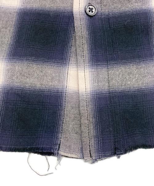SUPREME（シュプリーム）Supreme (シュプリーム) UNDERCOVER (アンダーカバー) Satin Hooded Flannel Shirt ブラック サイズ:Sの古着・服飾アイテム
