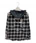 Supreme (シュプリーム) UNDERCOVER (アンダーカバー) Satin Hooded Flannel Shirt ブラック サイズ:S：30000円