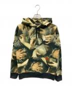 SUPREME×UNDERCOVERシュプリーム×アンダーカバー）の古着「Hand Hooded Sweatshirt」｜グリーン