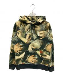 SUPREME×UNDERCOVER（シュプリーム×アンダーカバー）の古着「Hand Hooded Sweatshirt」｜グリーン
