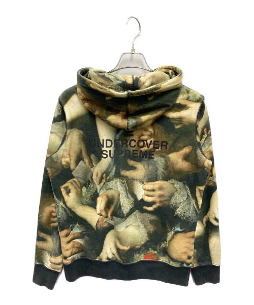 SUPREME（シュプリーム）Supreme (シュプリーム) UNDERCOVER (アンダーカバー) Hand Hooded Sweatshirt グリーン サイズ:Sの古着・服飾アイテム