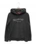 Supreme（シュプリーム）の古着「Classic Logo Hooded Sweatshirt」｜ブラック