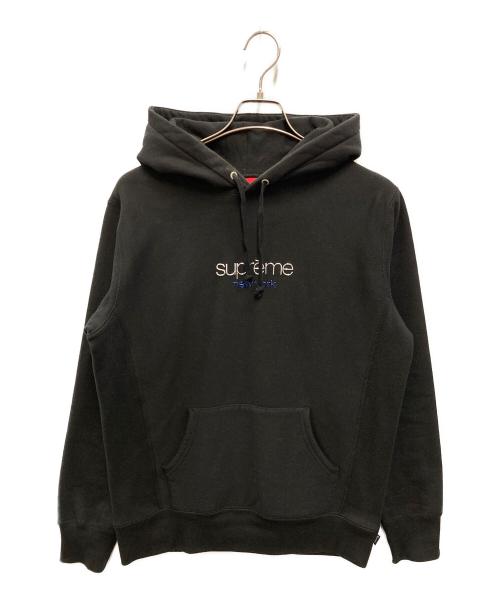 SUPREME（シュプリーム）SUPREME (シュプリーム) Classic Logo Shop Hooded Sweatshirt ブラック サイズ:Sの古着・服飾アイテム