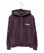 stussyステューシー）の古着「Popsicle Hoodie」｜パープル