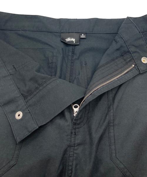 stussy（ステューシー）stussy (ステューシー) NYCO FLIGHT PANT ブラック サイズ:Sの古着・服飾アイテム