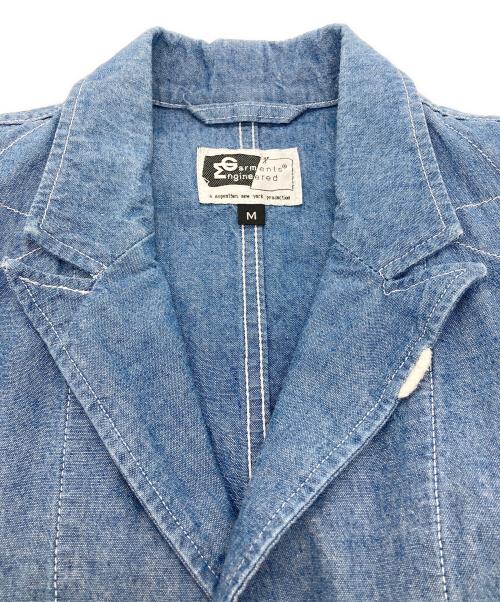 Engineered Garments（エンジニアド ガーメンツ）Engineered Garments (エンジニアド ガーメンツ) シャンブレー ベッドフォードジャケット ブルー サイズ:Mの古着・服飾アイテム