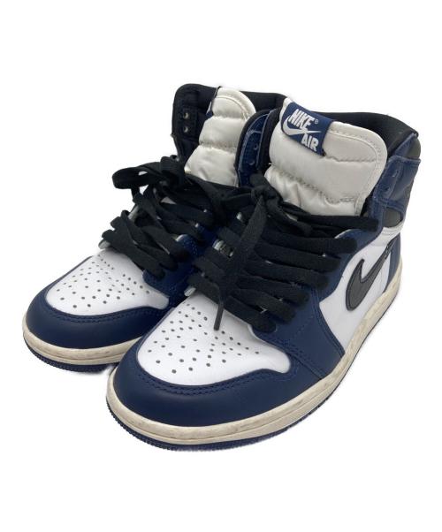 NIKE（ナイキ）NIKE (ナイキ) Air Jordan 1 Retro High OG ネイビー サイズ:23.5cmの古着・服飾アイテム