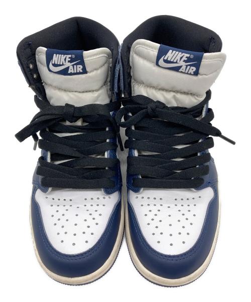 NIKE（ナイキ）NIKE (ナイキ) Air Jordan 1 Retro High OG ネイビー サイズ:23.5cmの古着・服飾アイテム