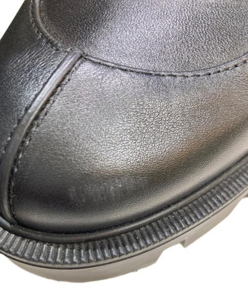 Christian Louboutin（クリスチャン・ルブタン）Christian Louboutin (クリスチャン・ルブタン) Horse Guardsチェーンレザーブーツ ブラック サイズ:36の古着・服飾アイテム