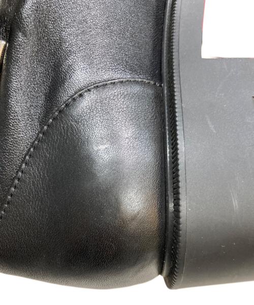 Christian Louboutin（クリスチャン・ルブタン）Christian Louboutin (クリスチャン・ルブタン) Horse Guardsチェーンレザーブーツ ブラック サイズ:36の古着・服飾アイテム