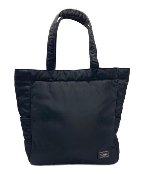 PORTER（ポーター）PORTER (ポーター) CREAM TOTE BAG ブラックの古着・服飾アイテム