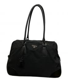 PRADA（プラダ）の古着「ナイロントートバッグ」｜ブラック