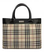 BURBERRYバーバリー）の古着「ノバチェックハンドバッグ」