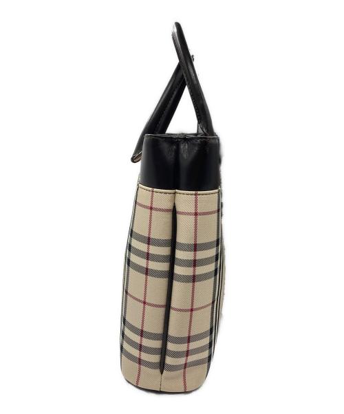 BURBERRY（バーバリー）BURBERRY (バーバリー) ノバチェックハンドバッグの古着・服飾アイテム