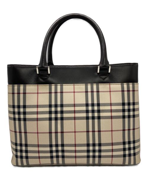 BURBERRY（バーバリー）BURBERRY (バーバリー) ノバチェックハンドバッグの古着・服飾アイテム