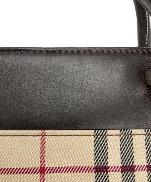 BURBERRY（バーバリー）BURBERRY (バーバリー) ノバチェックハンドバッグの古着・服飾アイテム