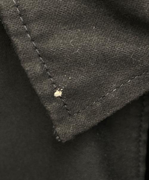 confiance textile（コンフィアントテキスタイル）CONFIANCE TEXTILE (コンフィアントテキスタイル) 【古着】ブラックモールスキンユーロワークジャケット ブラック サイズ:52/54の古着・服飾アイテム