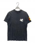 stussyステューシー）の古着「プリントTシャツ」｜ブラック