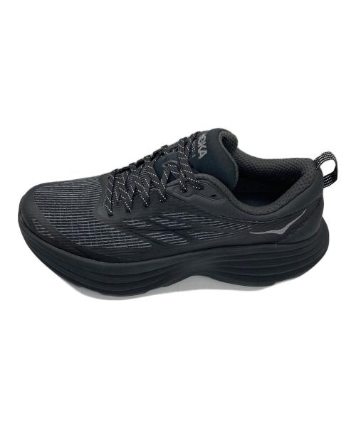 HOKAONEONE（ホカオネオネ）HOKAONEONE (ホカオネオネ) BONADAI8 TS CSEGD ローカットスニーカー ブラック サイズ:28.5cmの古着・服飾アイテム