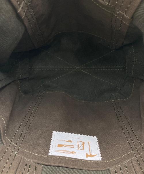 genten（ゲンテン）genten (ゲンテン) キャンバス 2way バッグ カーキの古着・服飾アイテム