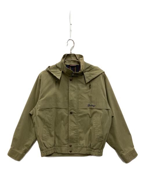 Burberry's（バーバリーズ）Burberry's (バーバリーズ) フード付ブルゾン オリーブ サイズ:Lの古着・服飾アイテム