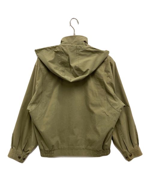 Burberry's（バーバリーズ）Burberry's (バーバリーズ) フード付ブルゾン オリーブ サイズ:Lの古着・服飾アイテム