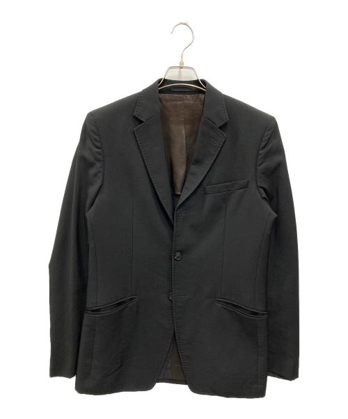Maison Martin Margiela（メゾンマルタンマルジェラ）Maison Martin Margiela (メゾンマルタンマルジェラ) 3釦 テーラードジャケット ブラック サイズ:46の古着・服飾アイテム