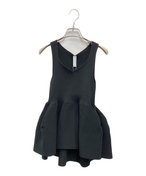 CFCL（シーエフシーエル）CFCL (シーエフシーエル) POTTERY SLEEVELESS TOP ブラック サイズ:FREE 未使用品の古着・服飾アイテム